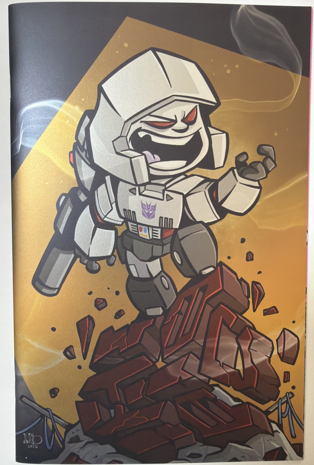 TRANSFORMERS #19 FREELY ABRIGO Virgin BTC GOLD FOIL EXCLUSIVE LTD 14/500 w/ COA TRANSFORMERS #19 FREELY ABRIGO Virgin BTC GOLD FOIL EXCLUSIVE LTD 14/500 w/ COA
