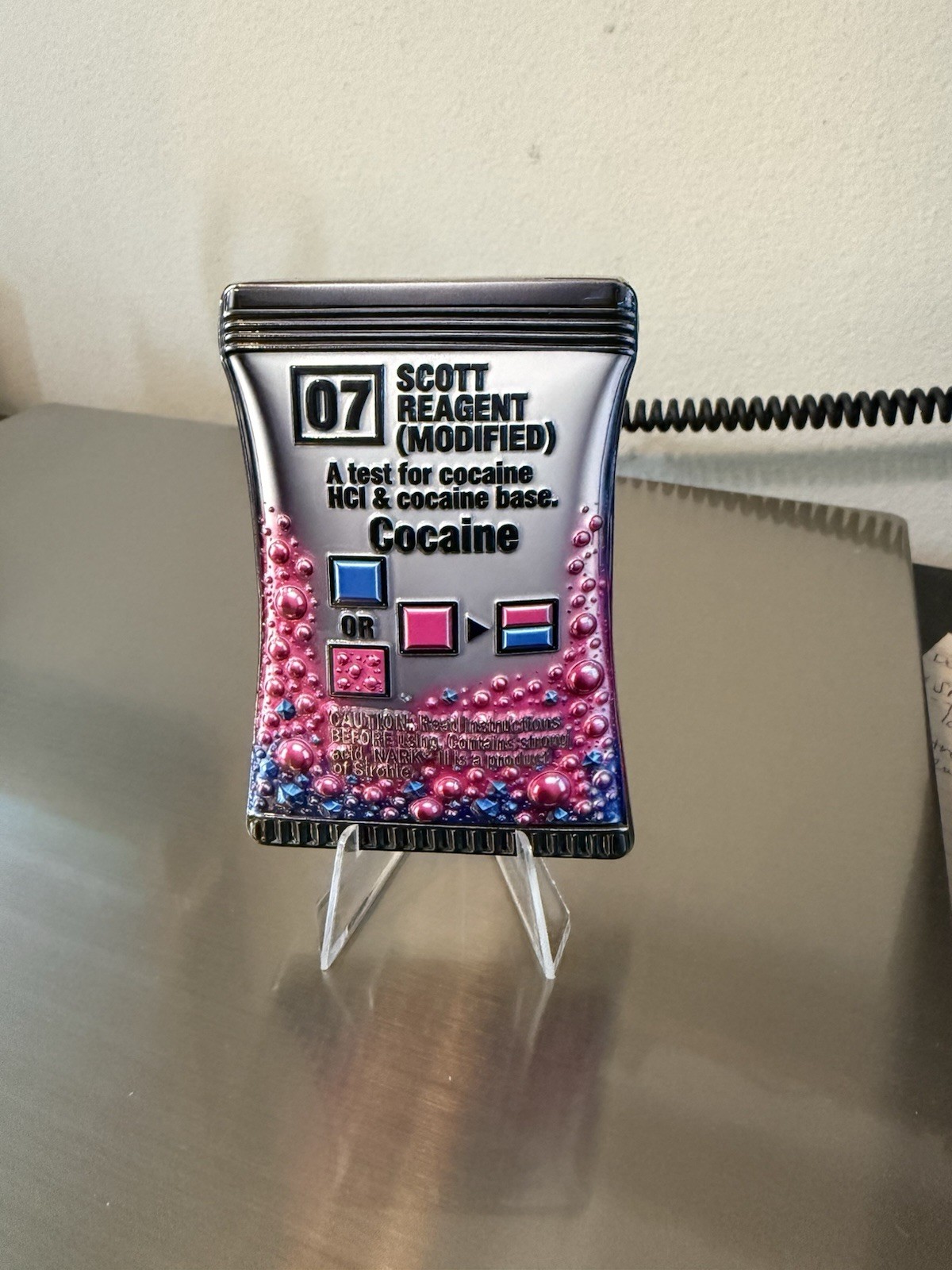 Narco boys Test Kits Cocaine Base 3-1/2” Tall 1/2lb Full 3D Narco boys Test Kits Cocaine Base 3-1/2” Tall 1/2lb Full 3D