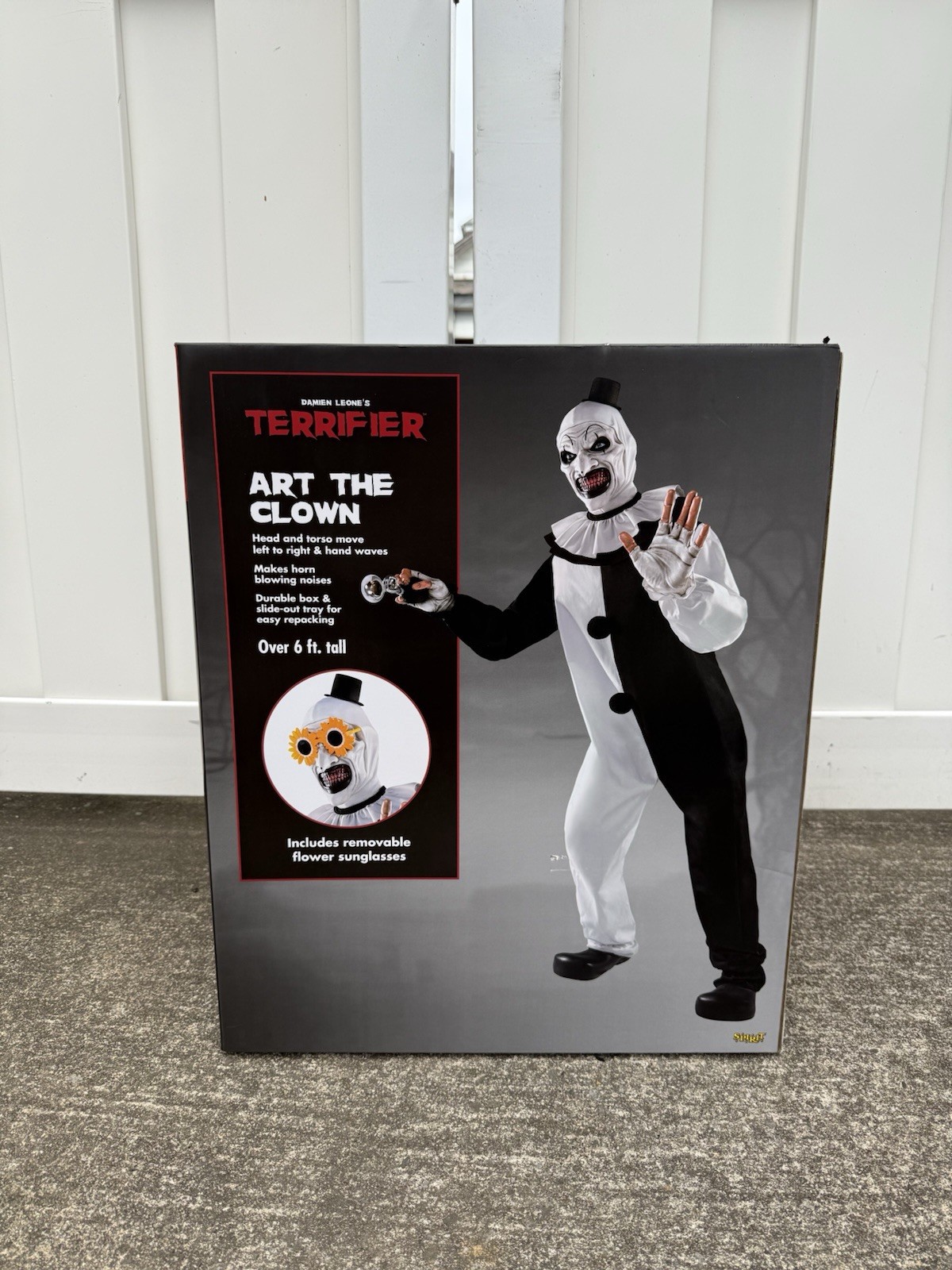 6 Ft 2 In Art the Clown Animatronic Terrifier Spirit Halloween 2026 SOLD OUT 6 Ft 2 In Art the Clown Animatronic Terrifier Spirit Halloween 2026 SOLD OUT