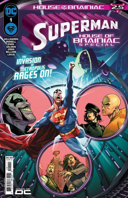Superman House Of Brainiac Special #1 Cvr A Jamal Campbell DC Comics Book