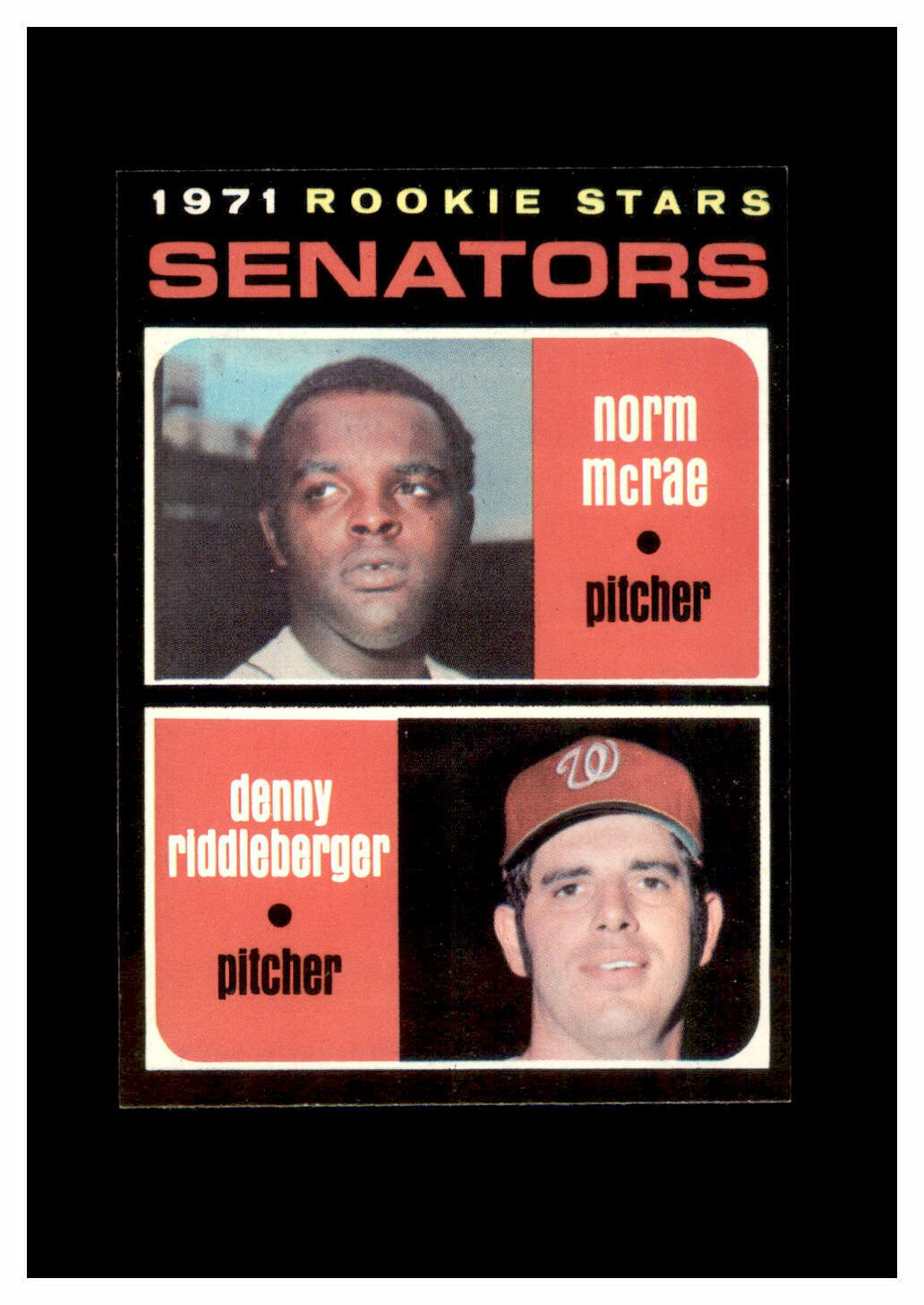 1971 Topps Set Break # 93 Senators Rookies NM-MT OR BETTER *GMCARDS*