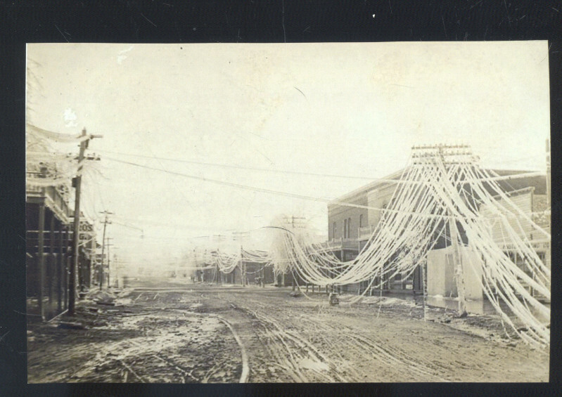 REAL PHOTO JEFFERSON CITY MISSOURI DOWNTOWN STREET SCENE ICE POSTCARD COPY REAL PHOTO JEFFERSON CITY MISSOURI DOWNTOWN STREET SCENE ICE POSTCARD COPY