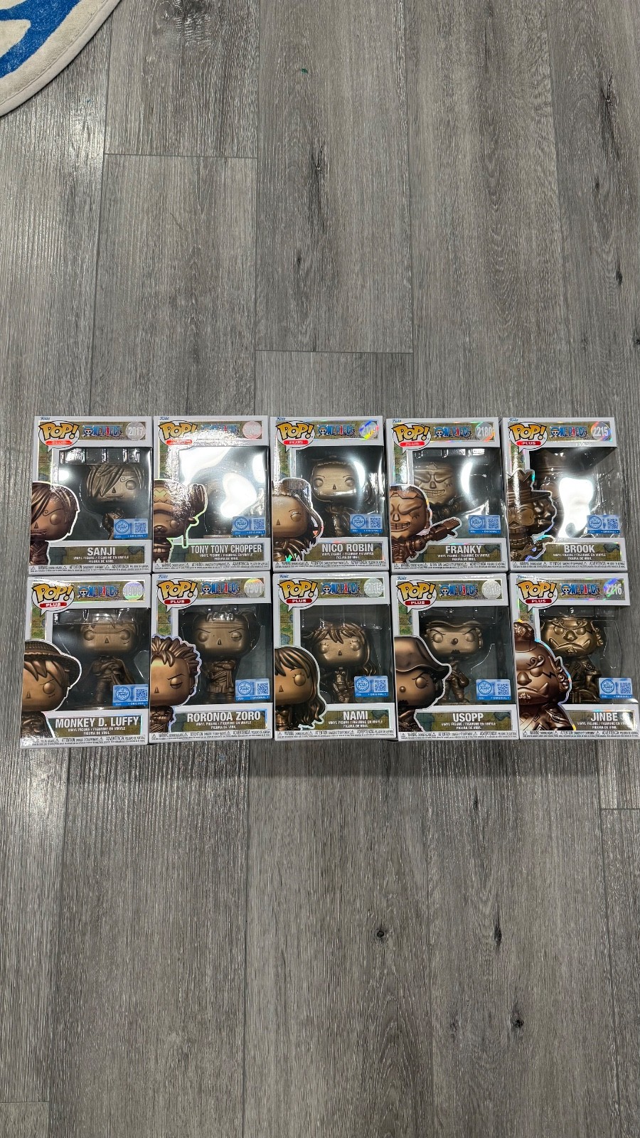 One Piece Bronze Statue Funko Pop Collection (Complete Set Of 10) One Piece Bronze Statue Funko Pop Collection (Complete Set Of 10)