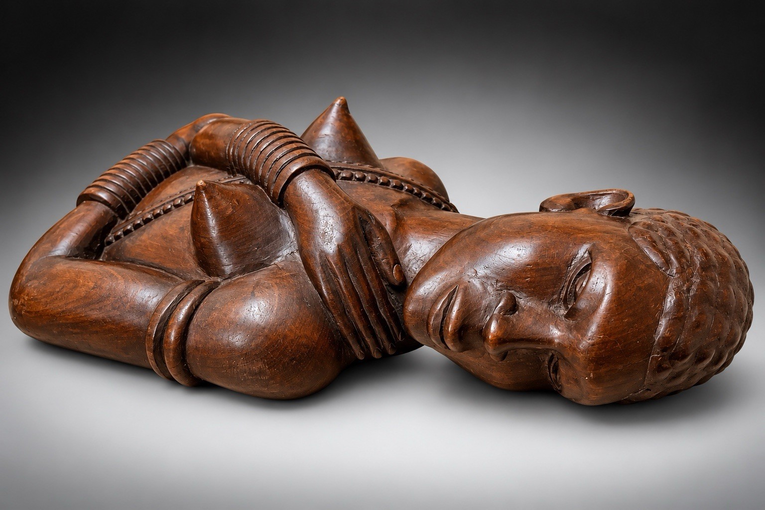 Vintage African Woman Hand Carved Hardwood Wall Sculpture Bust 15” 6 LB Tribal Vintage African Woman Hand Carved Hardwood Wall Sculpture Bust 15” 6 LB Tribal