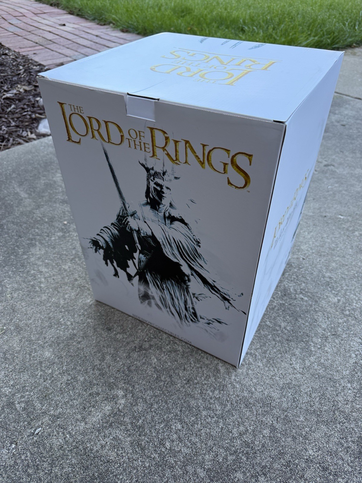 Sideshow LOTR Twilight Witch-King Statue EMPTY BOXES ONLY #2002031 Sideshow LOTR Twilight Witch-King Statue EMPTY BOXES ONLY #2002031