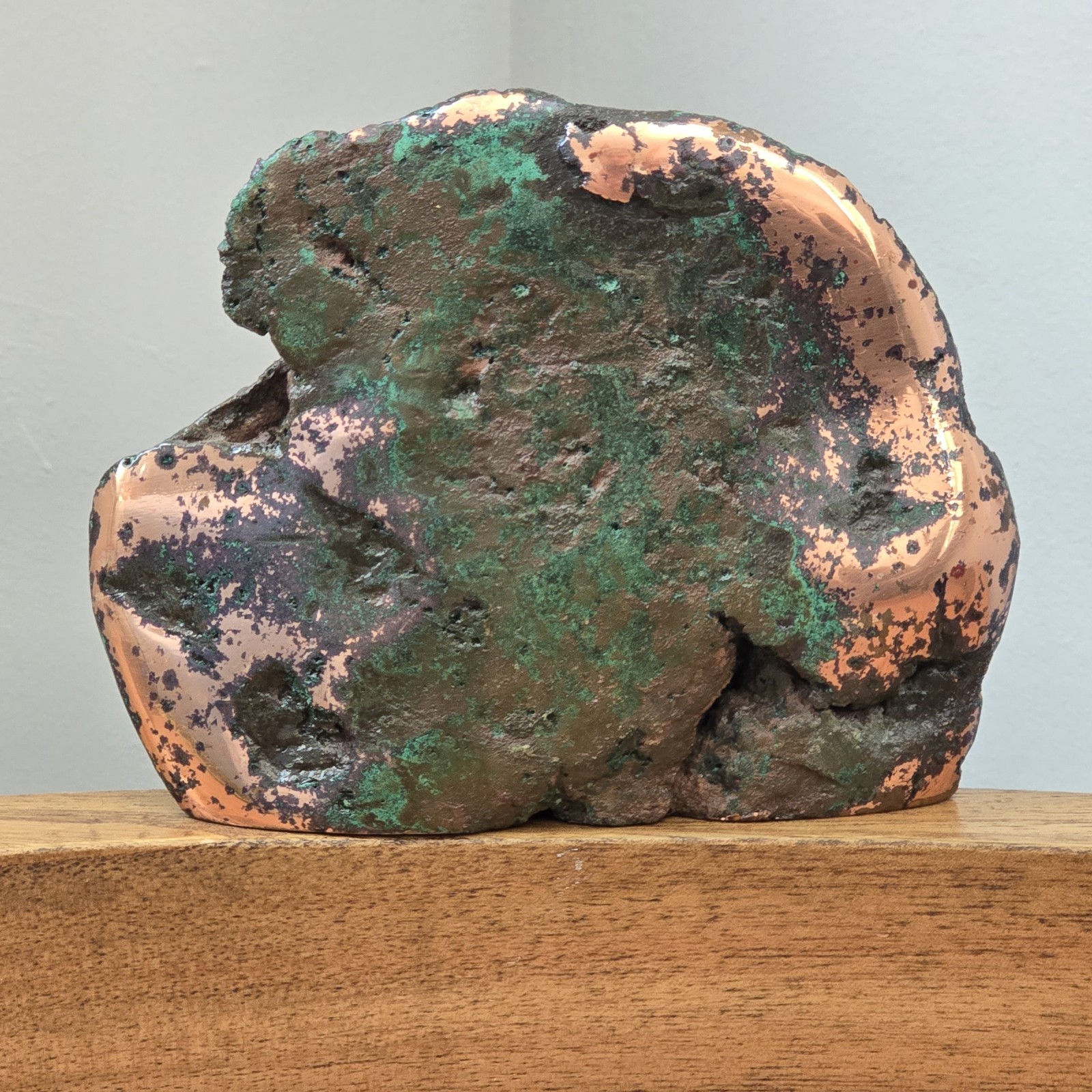 Native Michigan Copper Ore Raw Specimen From The Boston Mine Weight 1186 Grams Native Michigan Copper Ore Raw Specimen From The Boston Mine Weight 1186 Grams