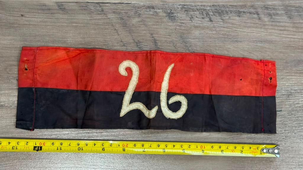 RARE REVOLUTION JULY 26 MOVENMENT REBEL CHE GUEVARA FIDEL CASTRO ARMBAND 1950s RARE REVOLUTION JULY 26 MOVENMENT REBEL CHE GUEVARA FIDEL CASTRO ARMBAND 1950s