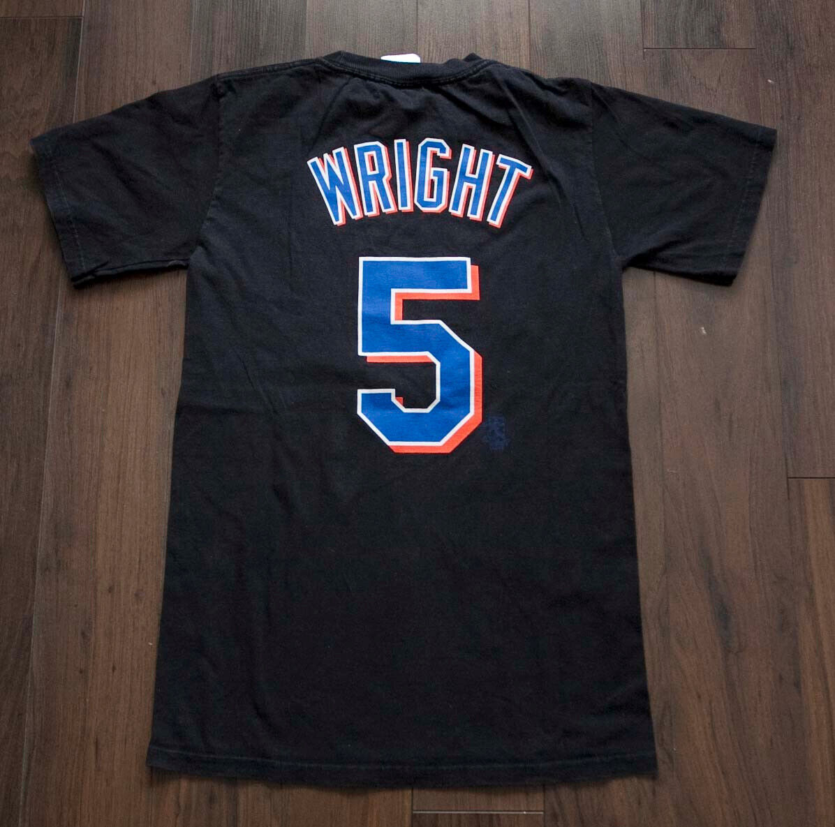 David Wright T Shirt Mets New York Size S Majestic MLB **24G0412p