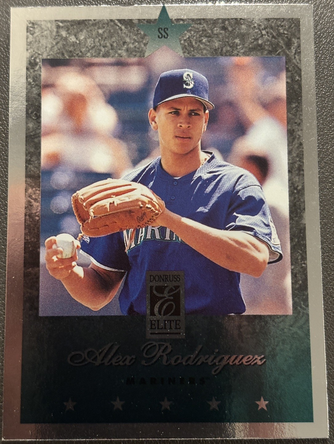 1997 Donruss Elite Alex Rodriguez #2 Seattle Card A49 1997 Donruss Elite Alex Rodriguez #2 Seattle Card A49