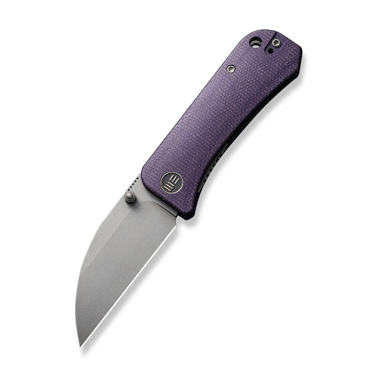 WE Knife Banter Liner Lock 19068J-2 Purple Micarta S35VN Stainless Pocket Knives