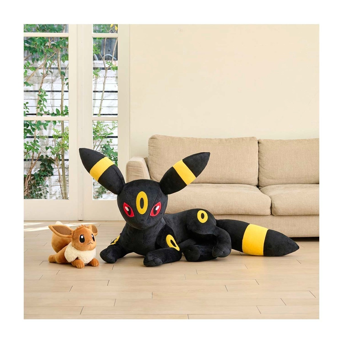 Pokemon Center Online Life Size Umbreon Jumbo Plush Doll Lying Down 79cm New Pokemon Center Online Life Size Umbreon Jumbo Plush Doll Lying Down 79cm New