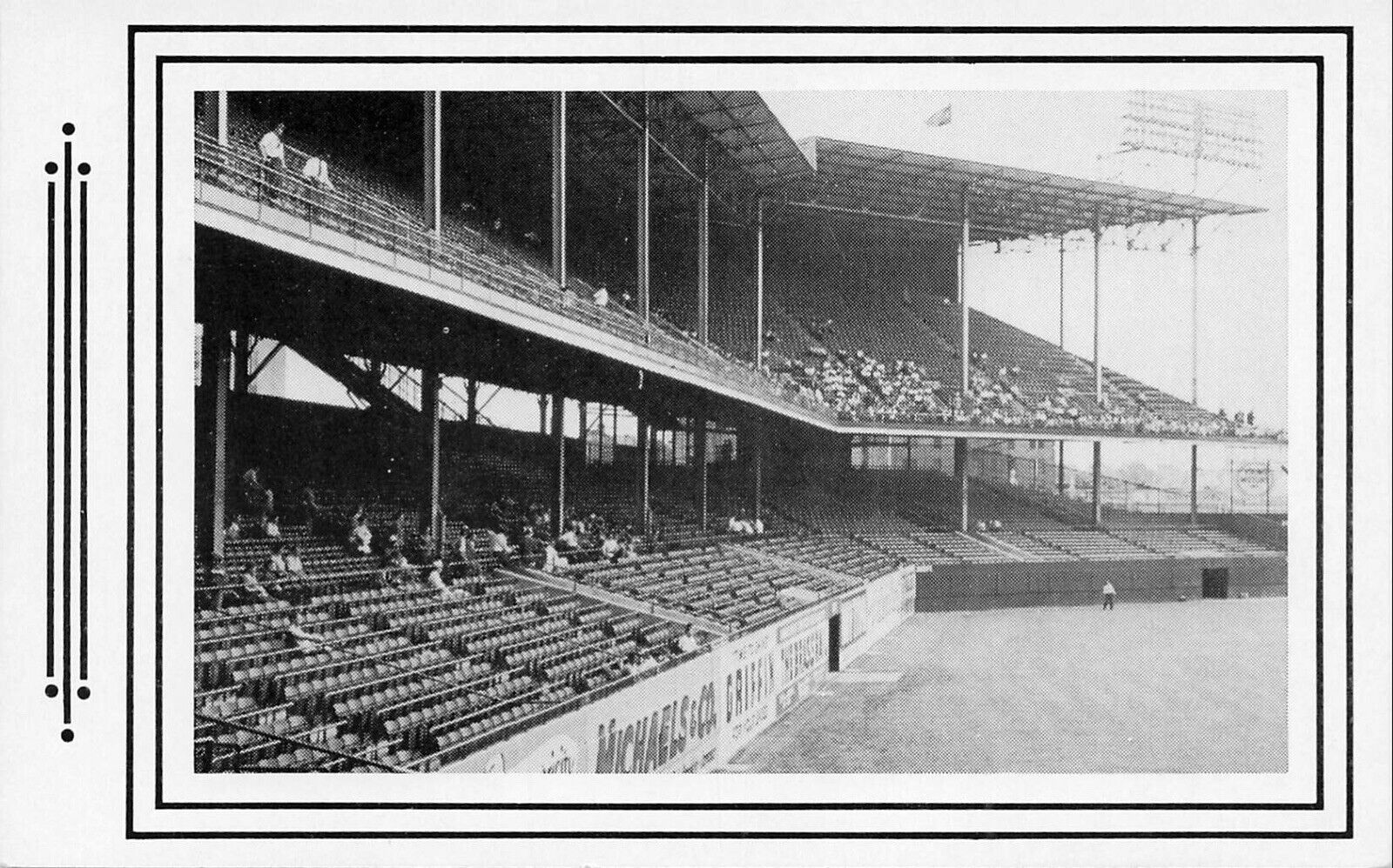 Baseball Way Back When Post Card Ebbets Field, Brooklyn NY Home ofThe Dodgers152