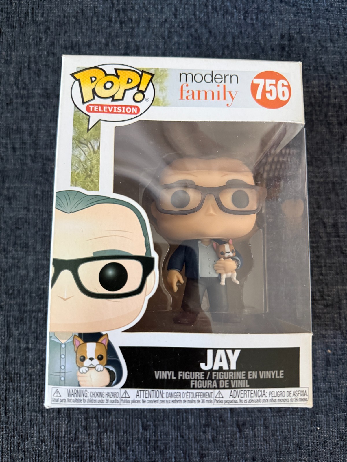 Funko Pop - #756 Jay Modern Family - Box Damage Funko Pop - #756 Jay Modern Family - Box Damage