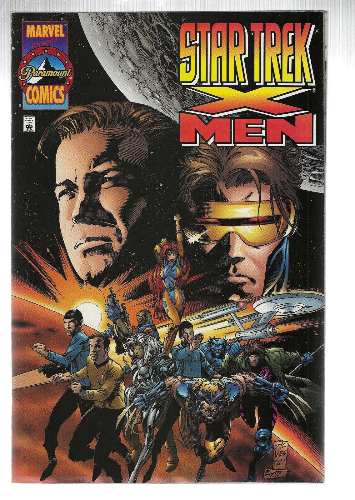 Star Trek & X-Men #1 (1996 Marvel) NM+ 9.6, Paramount Comics, Team Up CGC IT