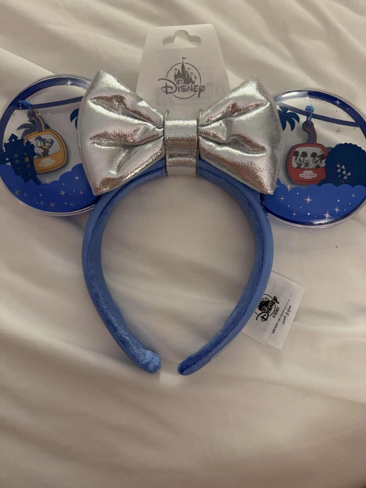 Disney Parks Mickey And Friends Skyliner Minnie Headband Ears New With Tags