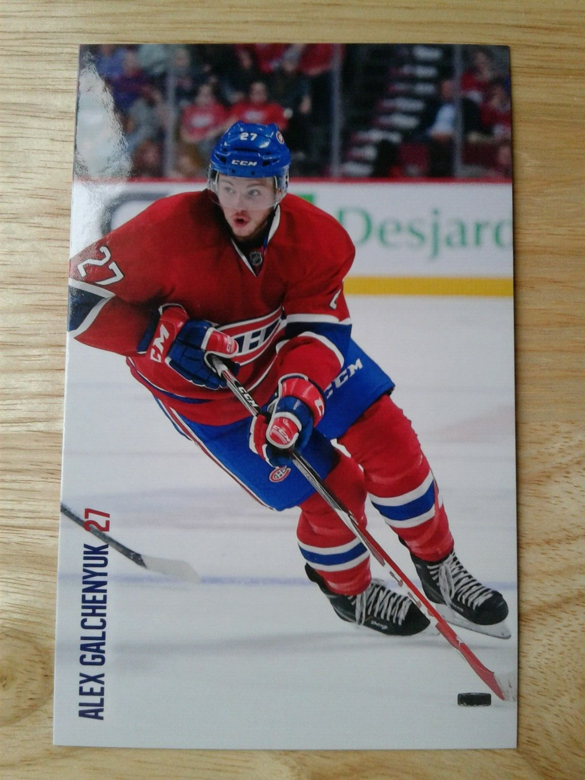 Alex Galchenyuk Montreal Canadiens NHL Postcard Penguins Coyotes 