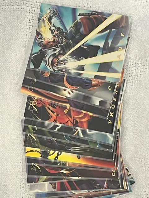 1994 Marvel Power Blast Complete 18‑Card Set – NM – Sleeved – Fleer Vintage 1994 Marvel Power Blast Complete 18‑Card Set – NM – Sleeved – Fleer Vintage