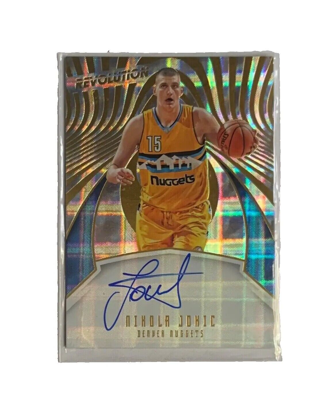 2016-17 Nikola JOKIC Panini REVOLUTION NBA Basketball AUTO ON CARD Autograph MVP