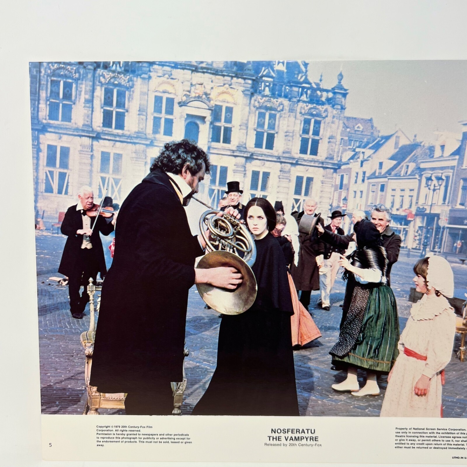 Vintage 1979 Nosferatu The Vampyre Collectible Horror Lobby Card No.5 Vintage 1979 Nosferatu The Vampyre Collectible Horror Lobby Card No.5