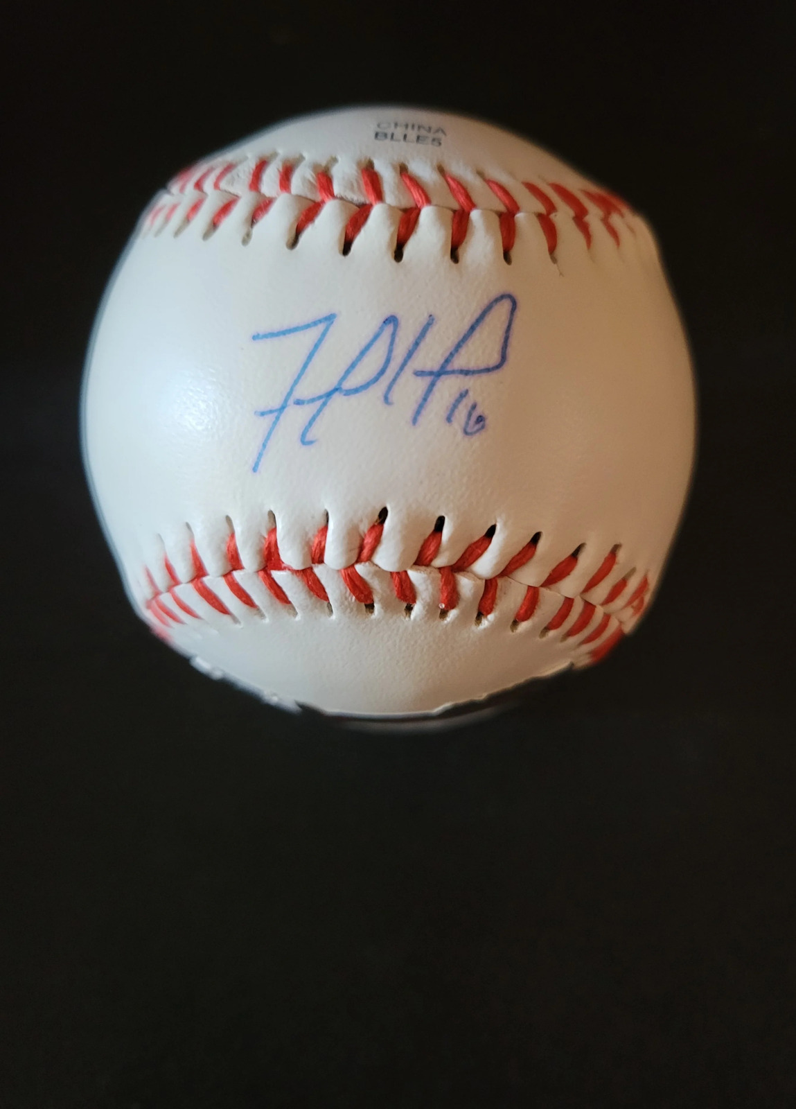 Franchy Cordero New York Yankees Autographed Rawlings Baseball Full Time Hologra