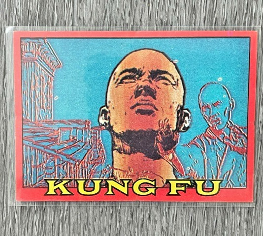 Topps 1973 Kung Fu Cards Complete Set 1-60 All Cards in Sleeves HIGH GRADE SET