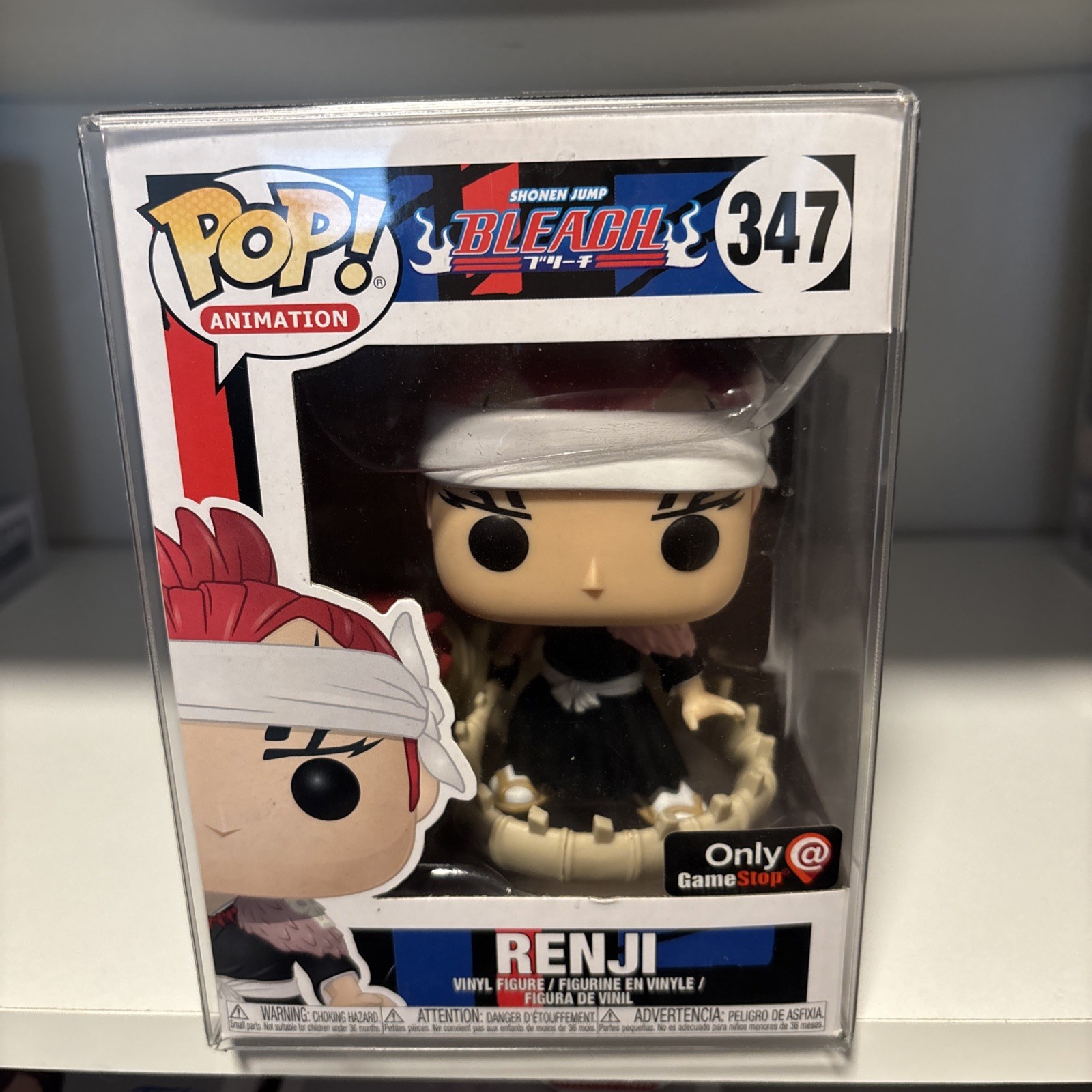 Funko Pop Bleach Renji Abarai #347 GameStop Exclusive Bankai Funko Pop Bleach Renji Abarai #347 GameStop Exclusive Bankai