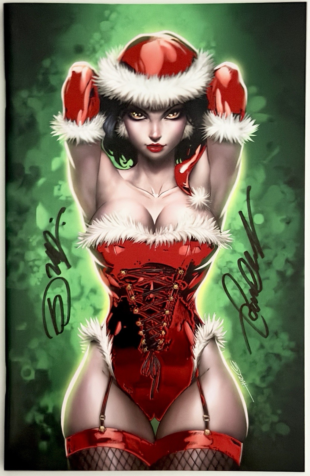 Fangers #1 - Virgin Foil Signed 2x by Sorah Sungh + Garrett Gunn w/COA - Bad Bug Fangers #1 - Virgin Foil Signed 2x by Sorah Sungh + Garrett Gunn w/COA - Bad Bug