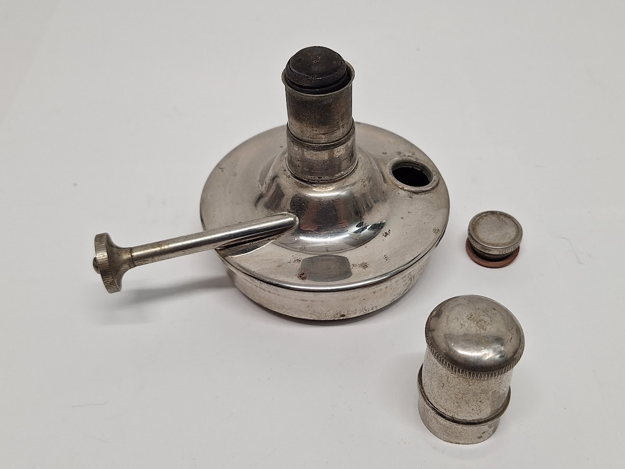 Antique 1911 Manning Bowman & Co Coffee/Tea Pot Burner Alcohol Camp Stove Antique 1911 Manning Bowman & Co Coffee/Tea Pot Burner Alcohol Camp Stove