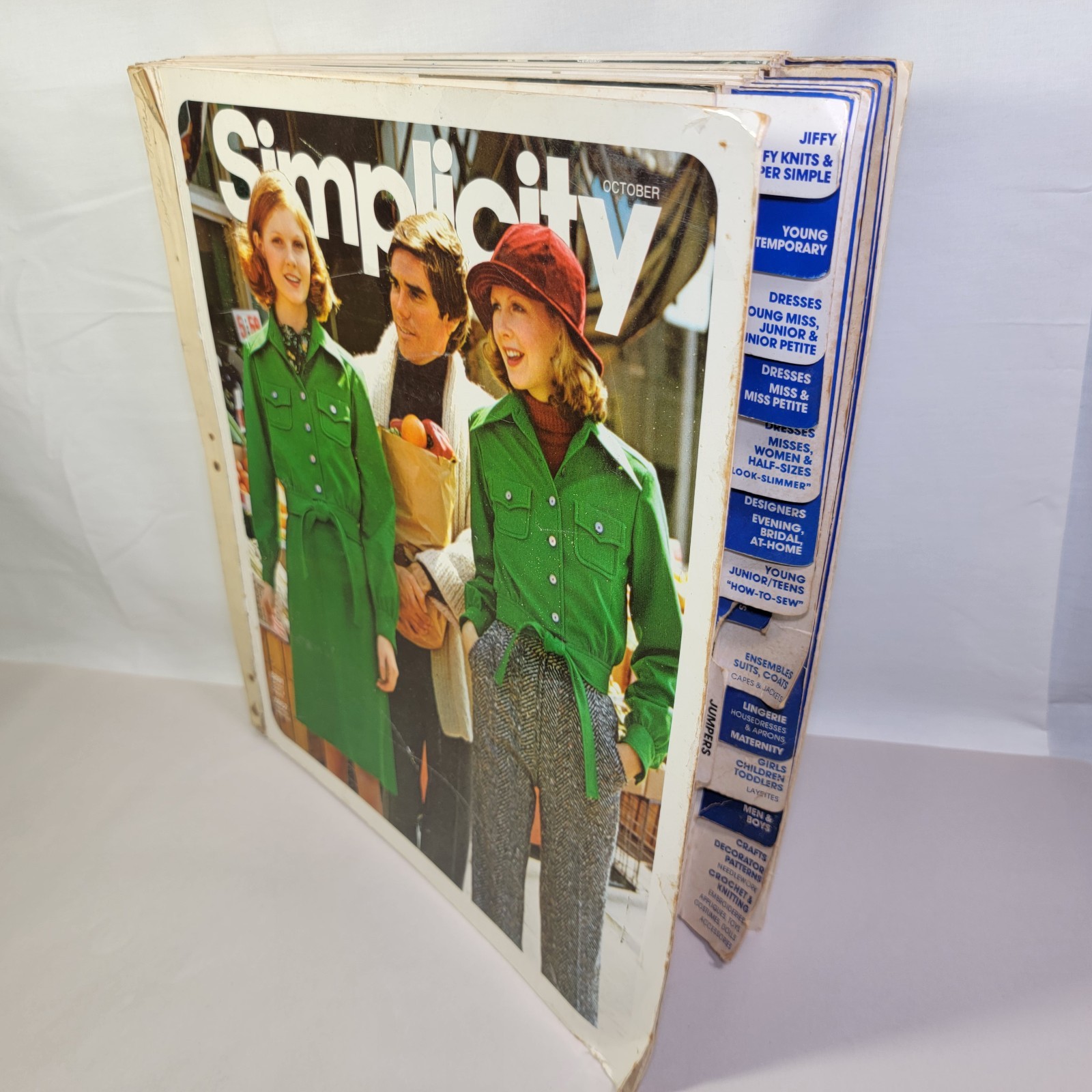 Vintage October 1970s Simplicity Store Counter Pattern Catalog Fashion History Vintage October 1970s Simplicity Store Counter Pattern Catalog Fashion History