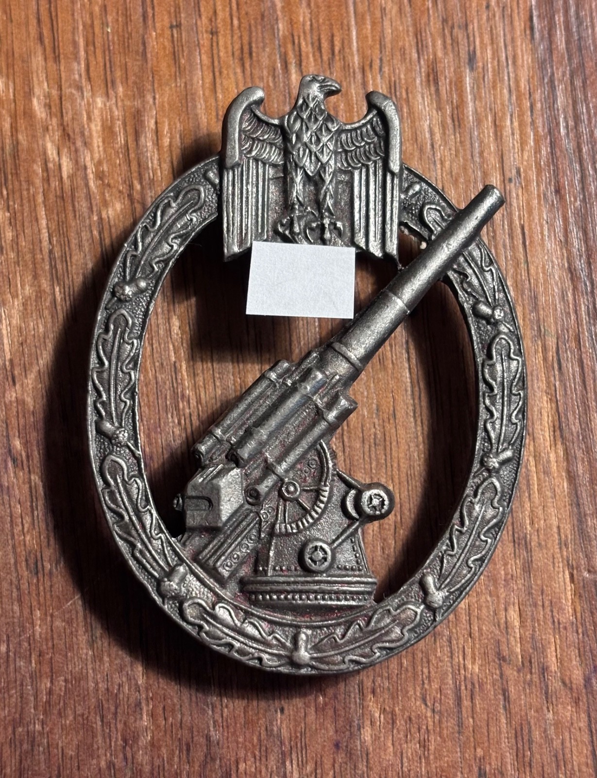 Original German WWII Luftwaffe (Air Force) Flak Badge Original German WWII Luftwaffe (Air Force) Flak Badge