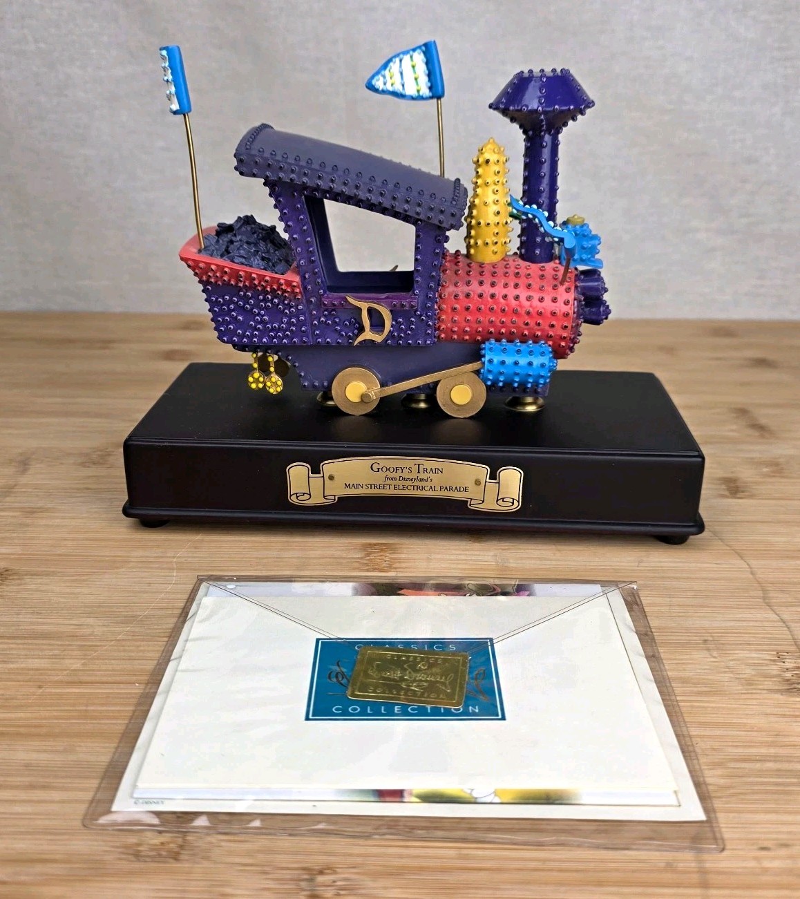 WDCC Goofy\'s Train Disney Main Street Electrical Parade PARTS REPAIR Box COA