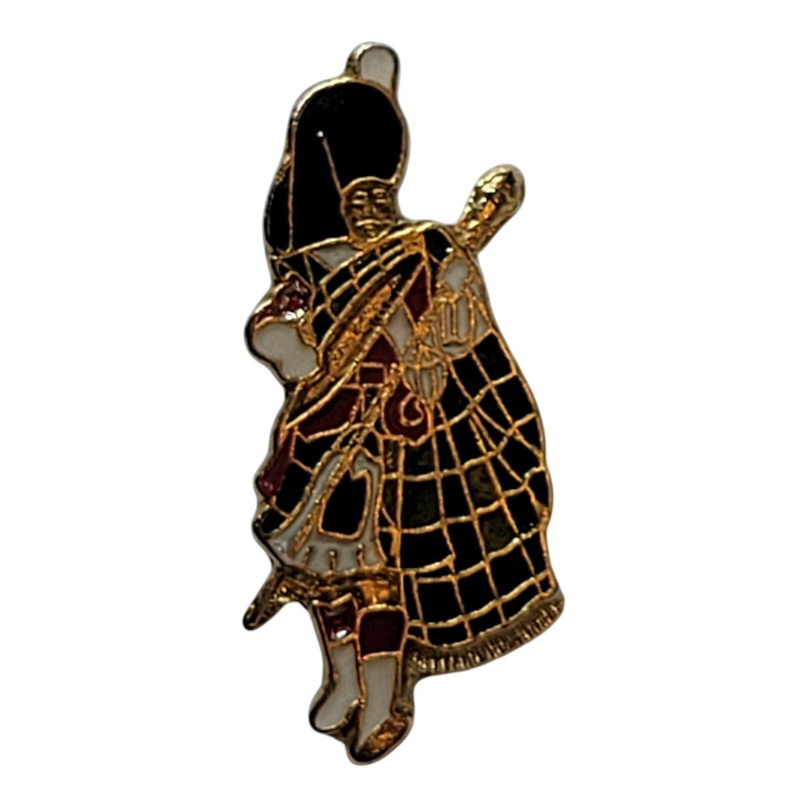 Scottish Bagpipe Player Pin Scottish Bagpipe Player Pin