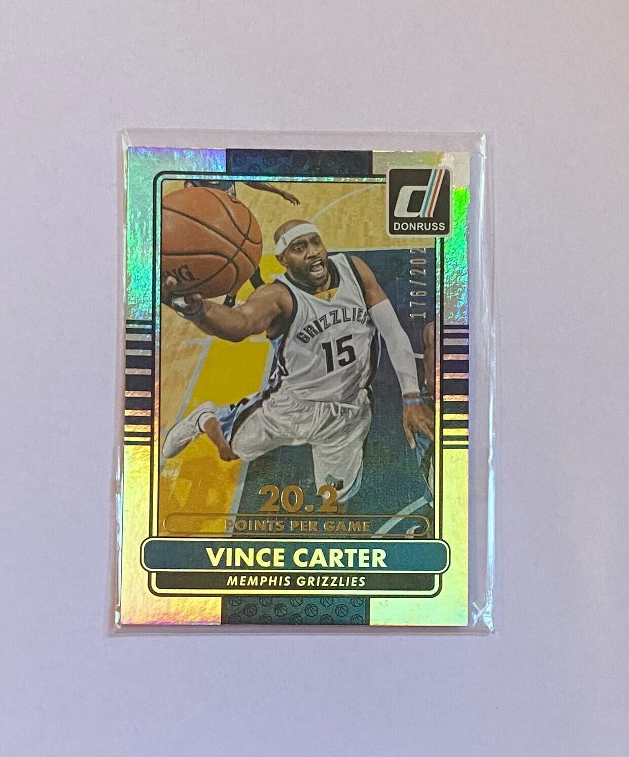/202 Vince CARTER 2014-15 Panini DONRUSS NBA Star Line Carreer #133 SILVER