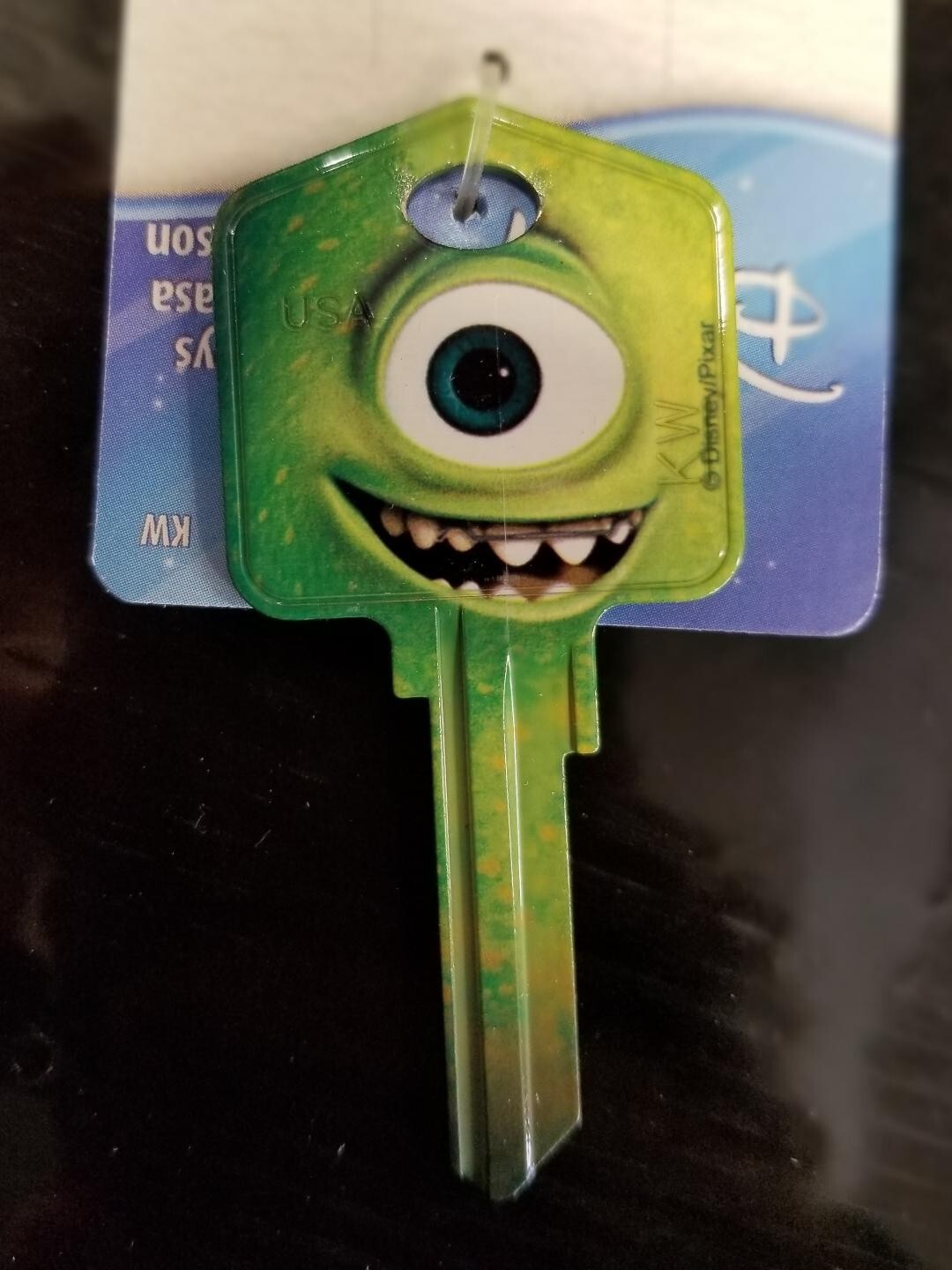 DISNEY MIKE/SULLY MONSTERS INC/UNIVERSITY KWIKSET KW1/KW10 KEYBLANK-READ DETAILS DISNEY MIKE/SULLY MONSTERS INC/UNIVERSITY KWIKSET KW1/KW10 KEYBLANK-READ DETAILS