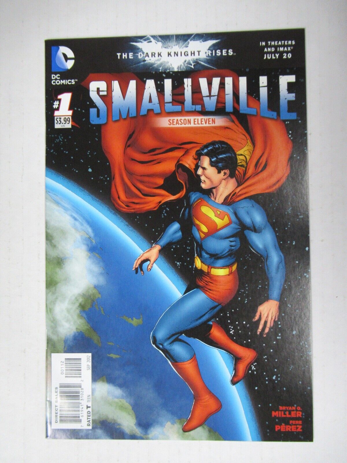 2012 DC Comics Smallville Season 11 #1 2nd Print Variant