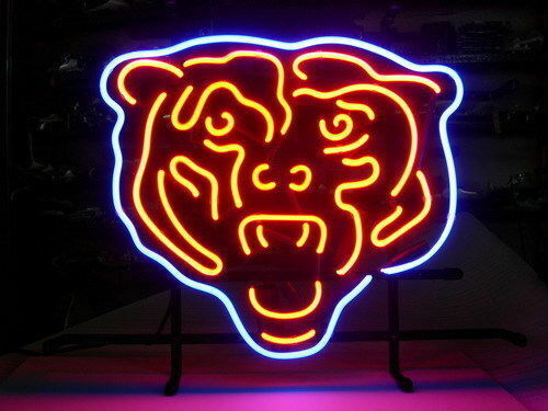 New Chicago Bears Man Cave Neon Light Sign Lamp 20\