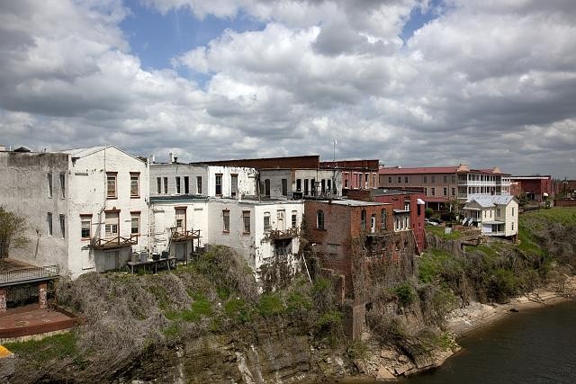 Photo:Selma Alabama USA Edmund Pettus Bridge 2010 Cityscape Riverfront