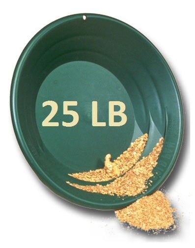 Gold Paydirt 25 LB Colorado - Unsearched Gold Paydirt Bags - Guaranteed Gold