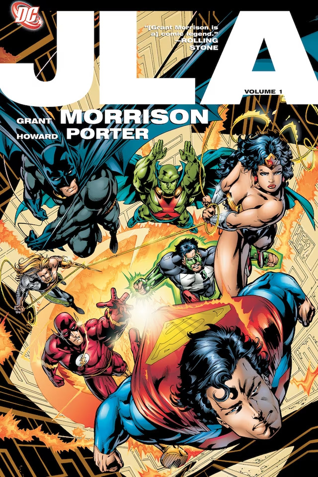 JLA #1,2,3,4,5,6,7,8  (DC Comics 2008 November 2011) GRAPHIC NOVEL