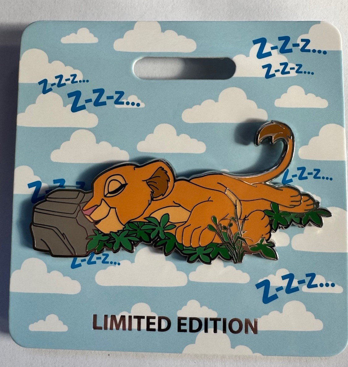 WDI Nala Cat Nap Pin Jumbo 2019 Disney D23 Expo LE 300 WDI Nala Cat Nap Pin Jumbo 2019 Disney D23 Expo LE 300