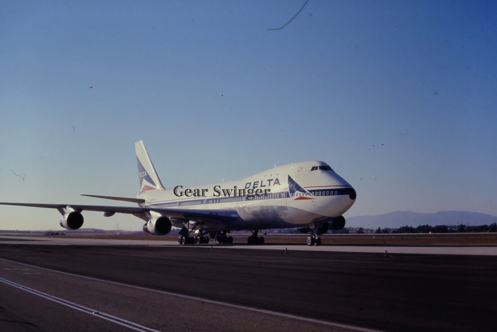 1974 Delta Boeing 747 Color Slides Kodak Ektachrome N9898