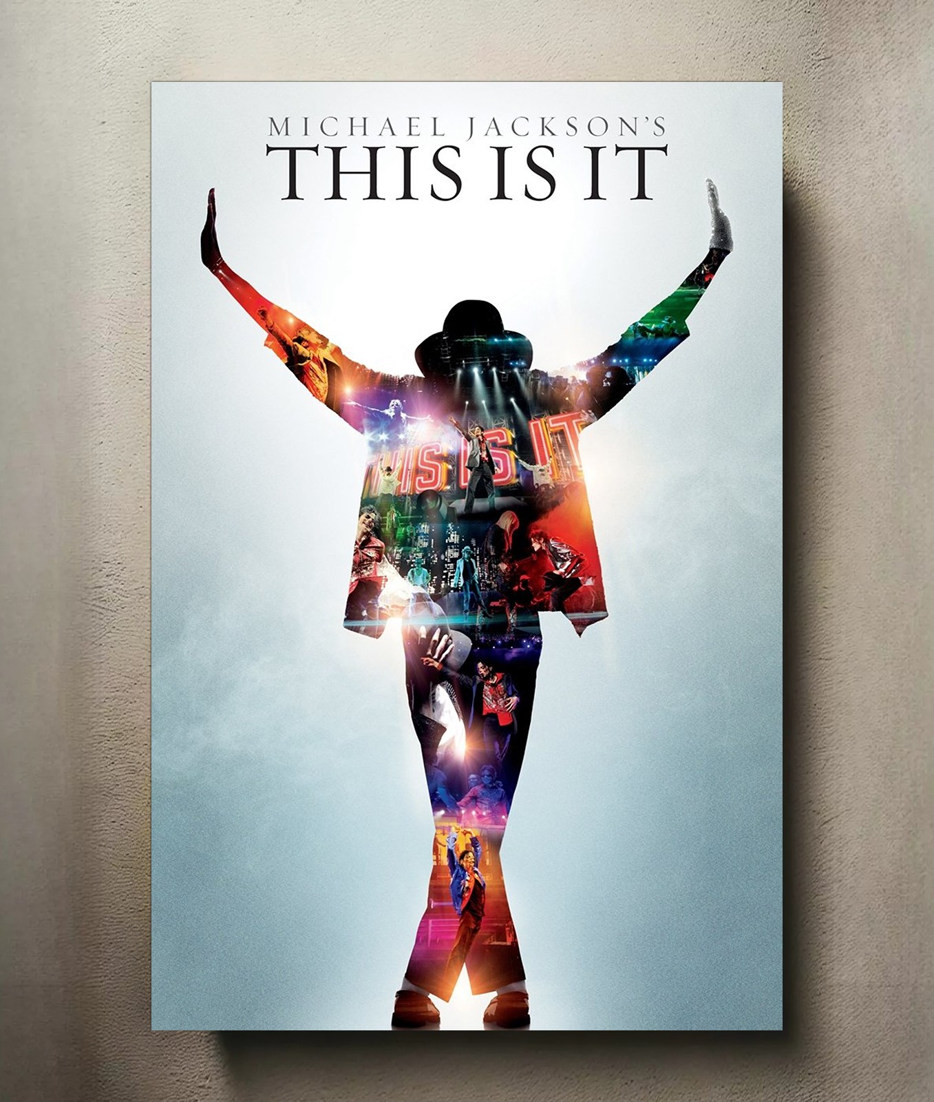 This Is It 8x12 Metal Movie Poster Sign