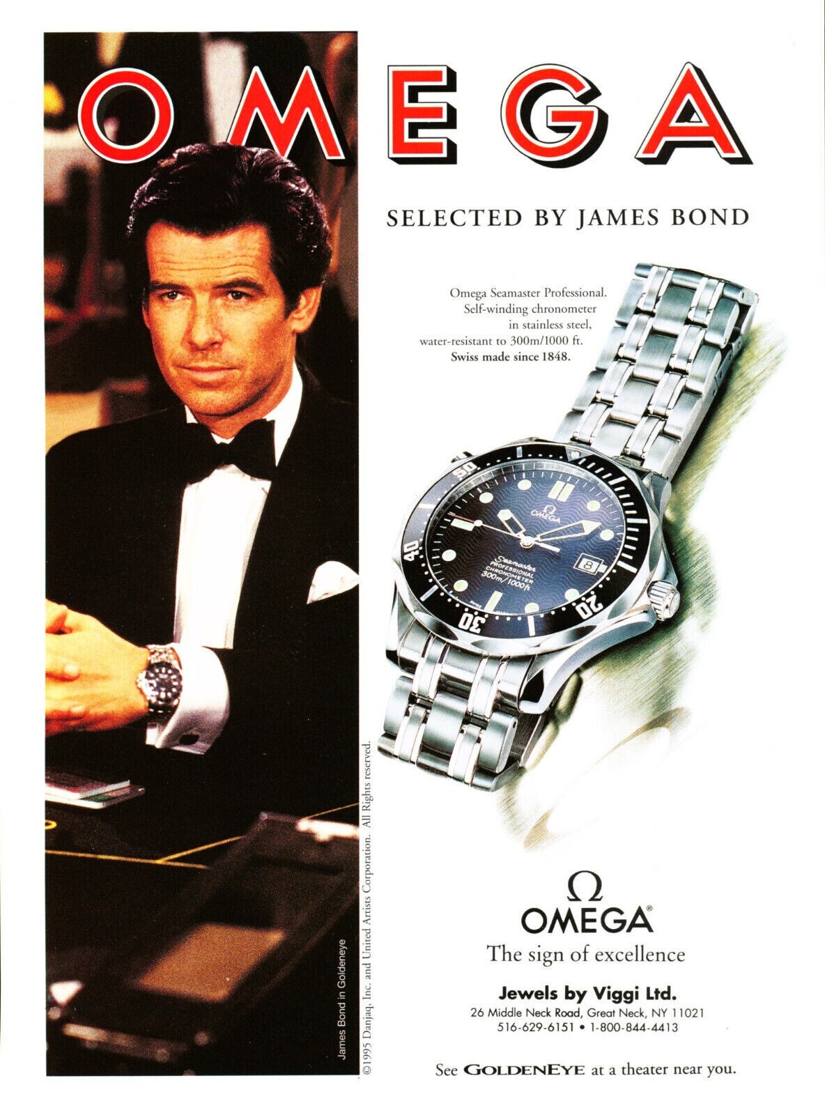 Omega Watch REPRINT vintage classic 11x15 Poster Luxury watch wall James Bond Omega Watch REPRINT vintage classic 11x15 Poster Luxury watch wall James Bond
