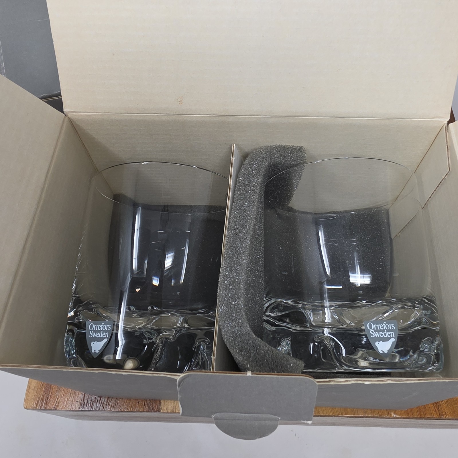 Orrefors Erik Double Old Fashioned Glasses (Set of 4) Orrefors Erik Double Old Fashioned Glasses (Set of 4)