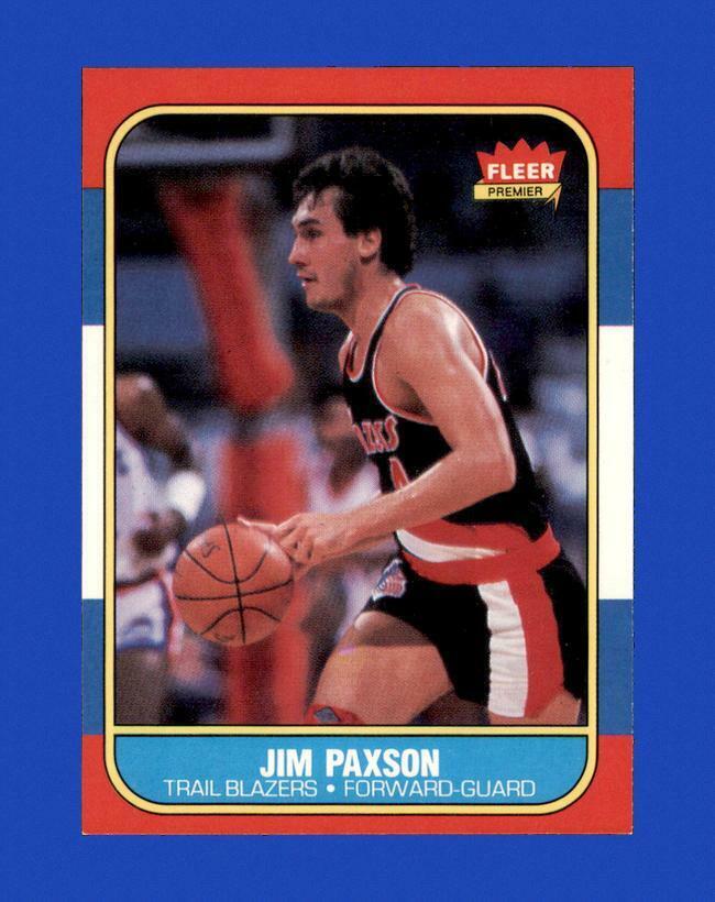 1986-87 Fleer Set Break # 85 Jim Paxson EX-EXMINT *GMCARDS*