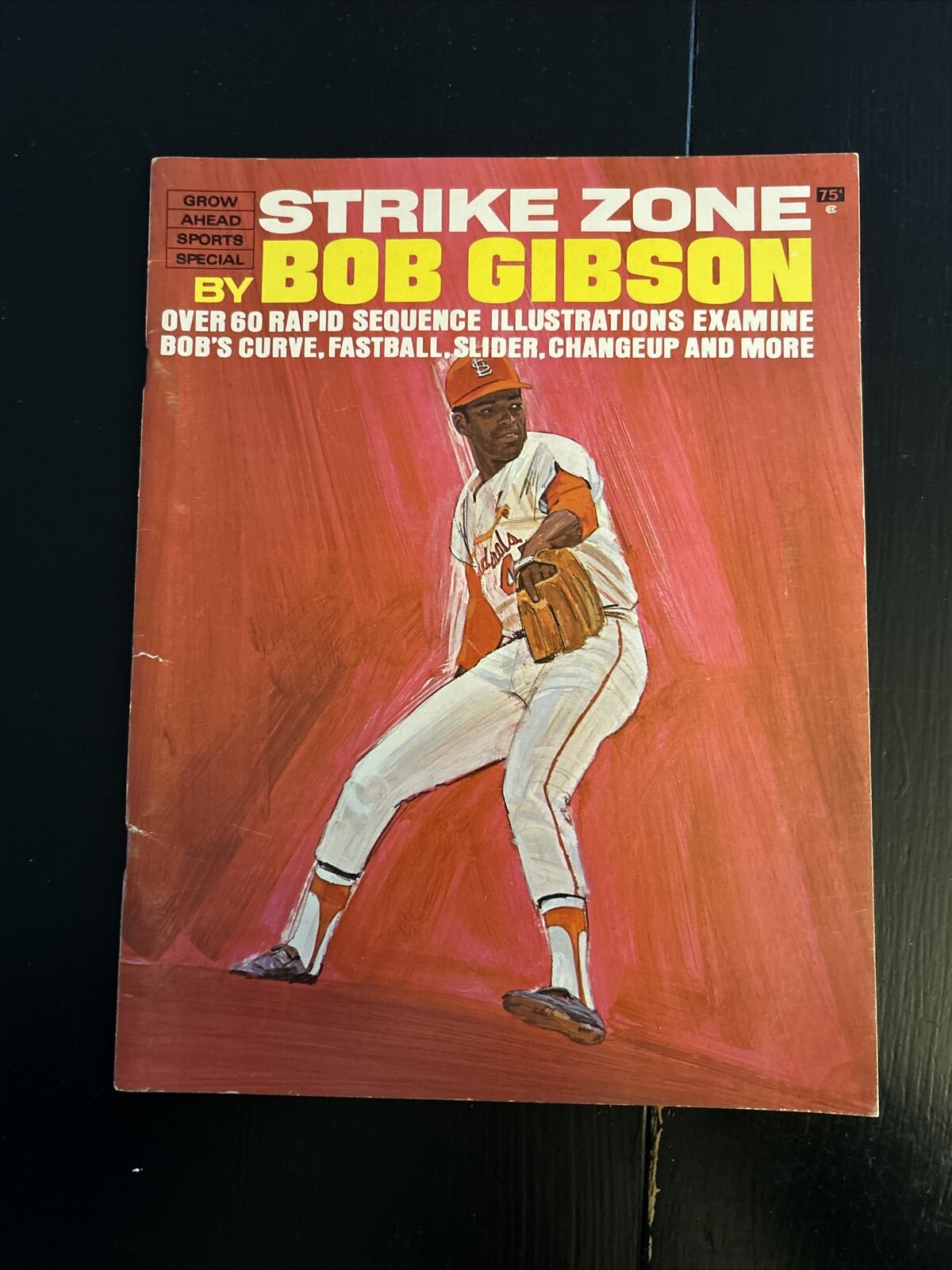 Strike Zone By Bob Gibson St Louis Cardinals 1st Edition 1969 Rare Bag/Board