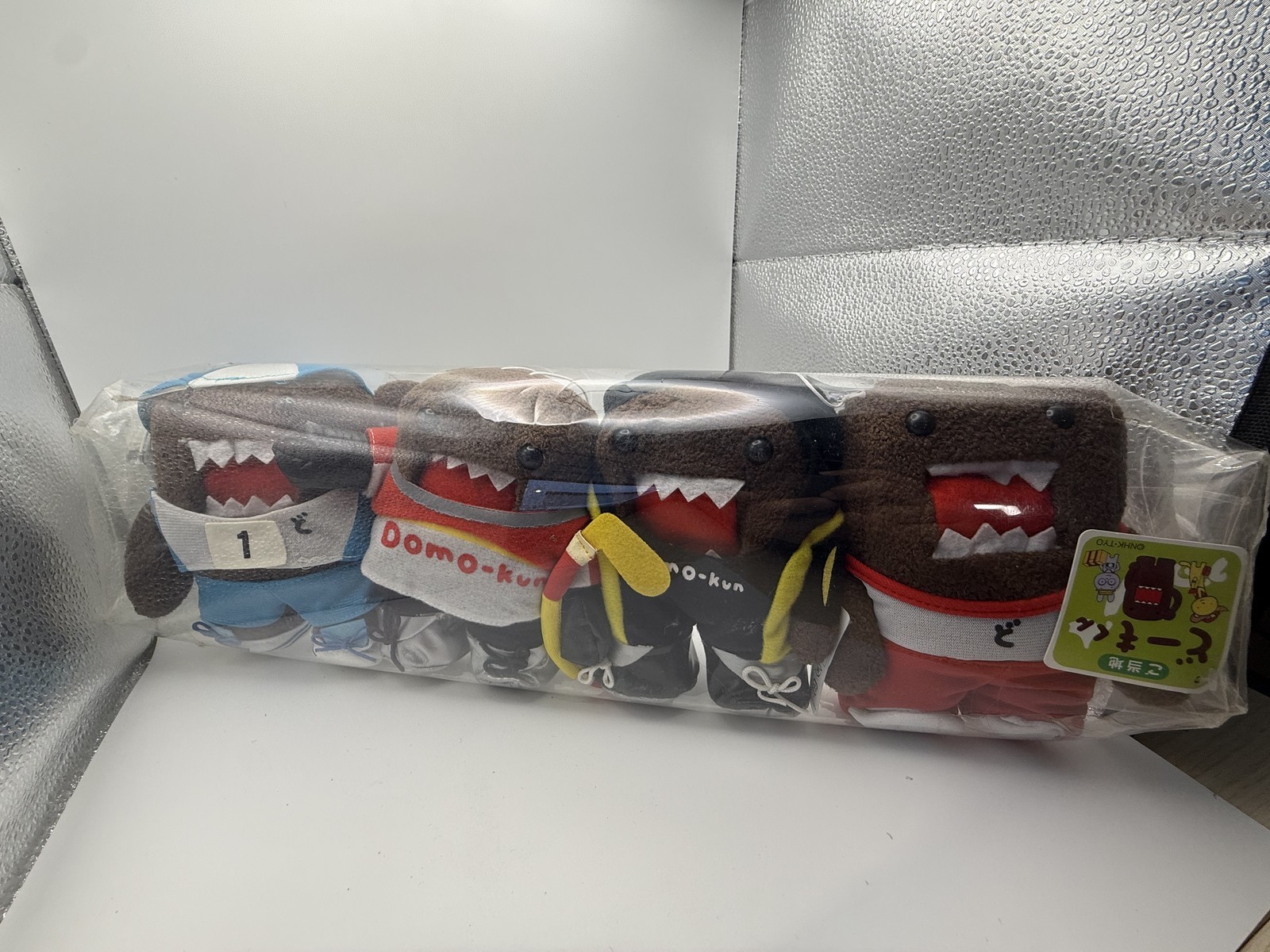 NHK Domo-kun Plush Toy Set of 4 New Sealed Original Japanese