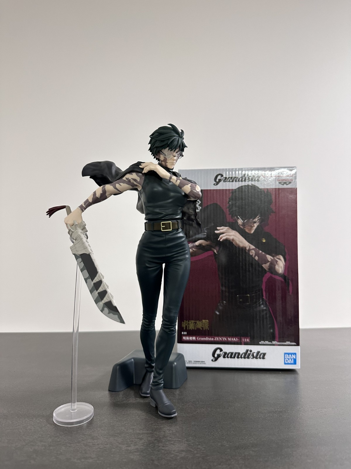Jujutsu Kaisen Maki Zenin Grandista Figure Banpresto Japan Jujutsu Kaisen Maki Zenin Grandista Figure Banpresto Japan