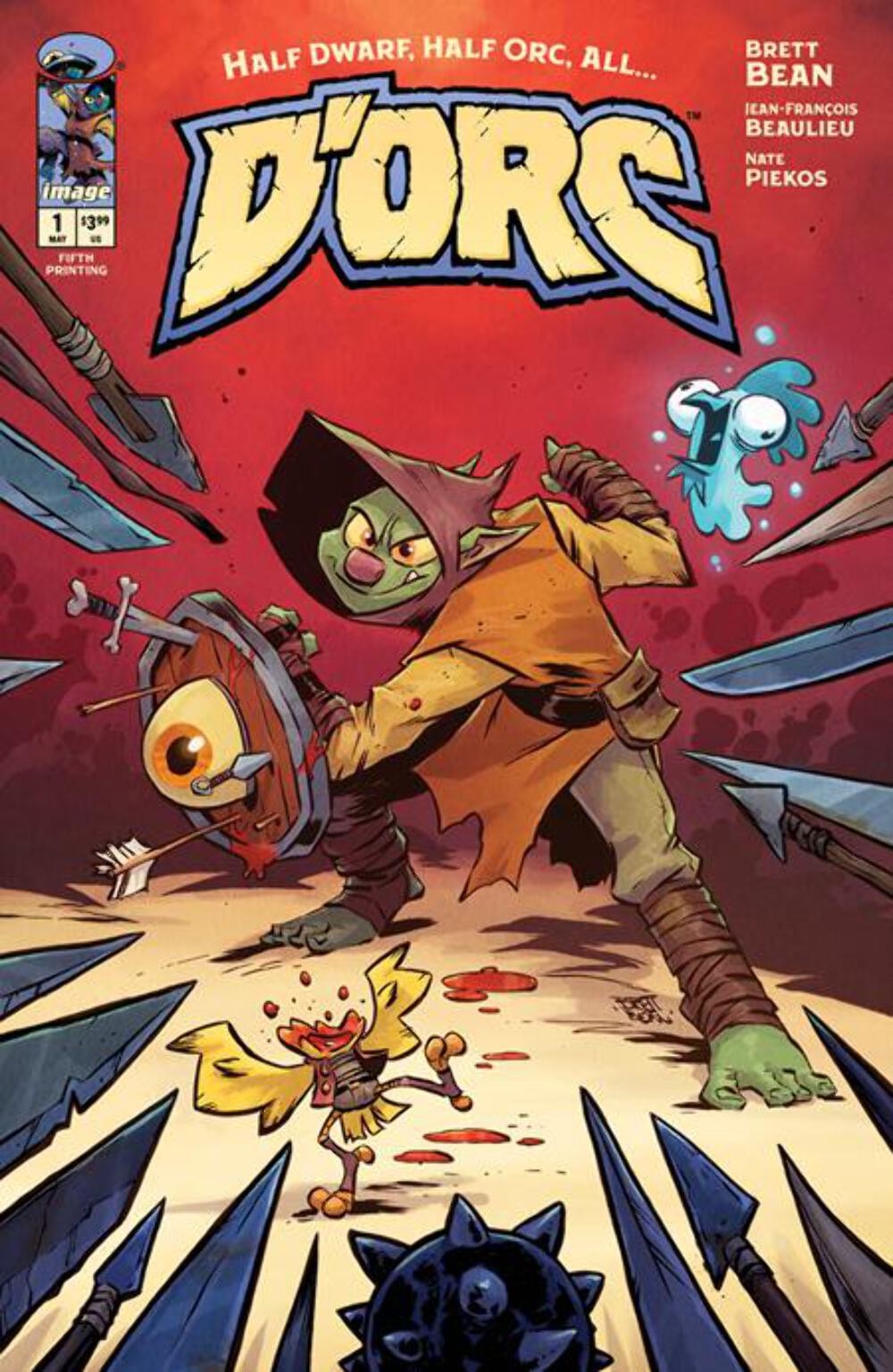 D\'ORC #1 5th Printing Brett Bean