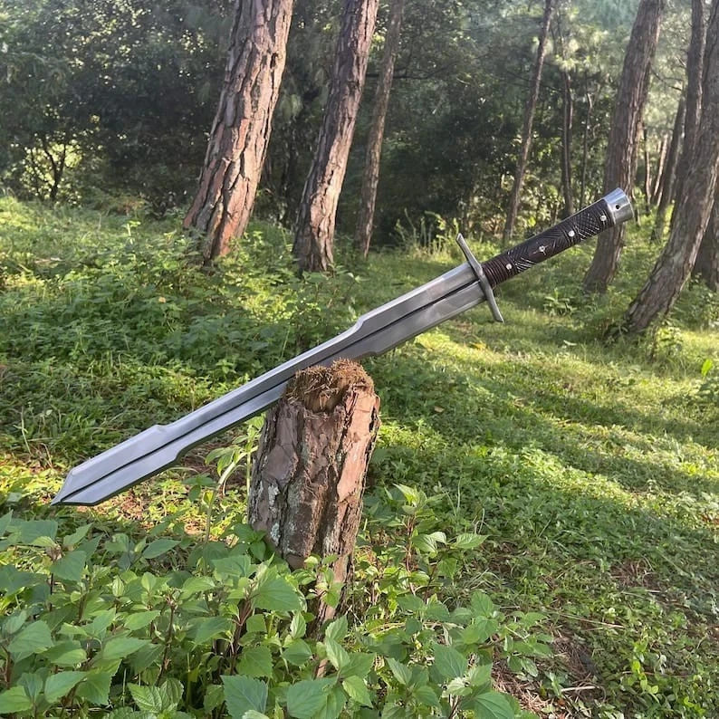 Custom Handmade D2 Tool Steel Blade Urkema Machete Sword | Hunting Sword Camping Custom Handmade D2 Tool Steel Blade Urkema Machete Sword | Hunting Sword Camping